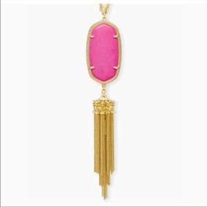Kendra Scott Pink Pendant Necklace